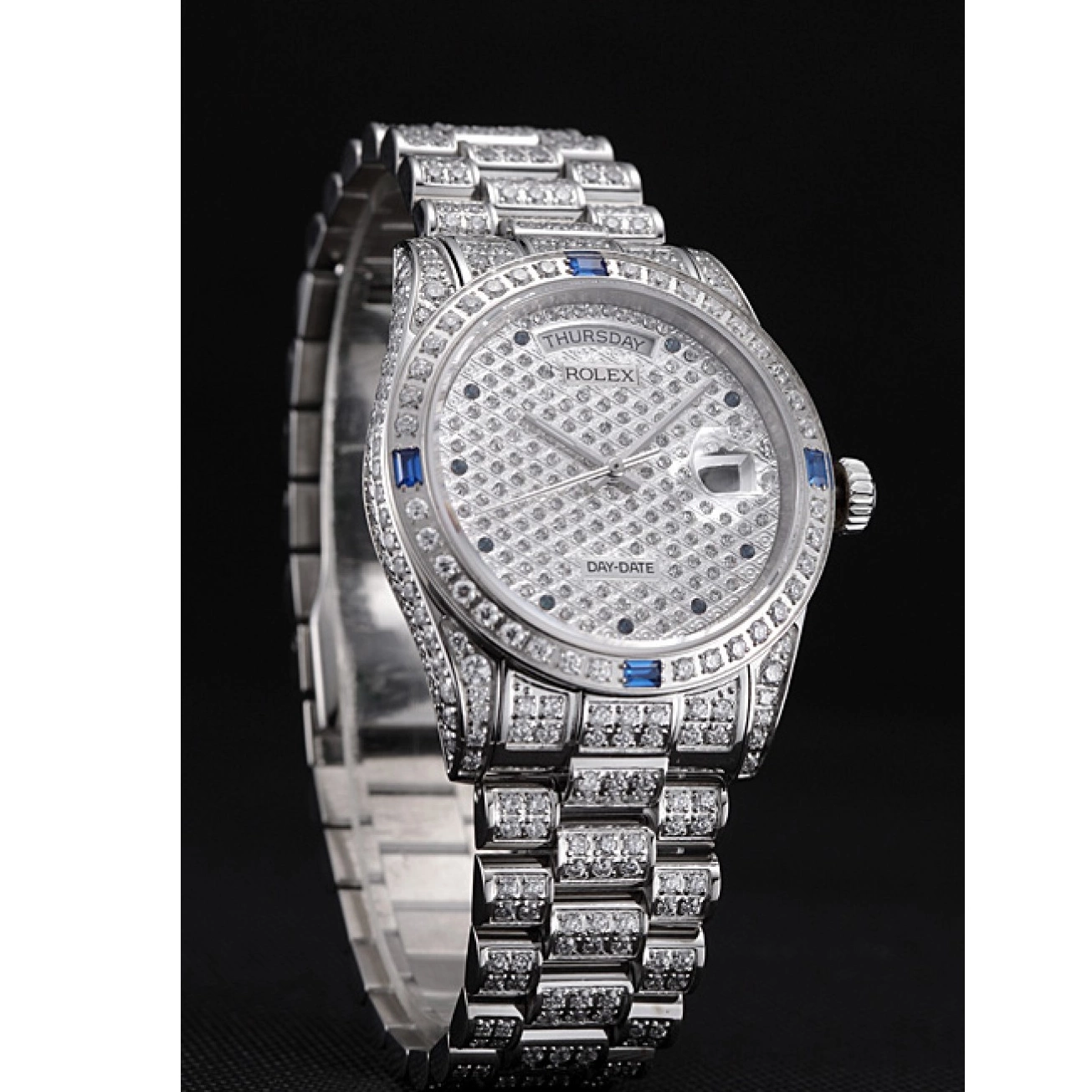 Rolex copies cheap Swiss Rolex 621613 Day-Date Diamonds-srl183 0531